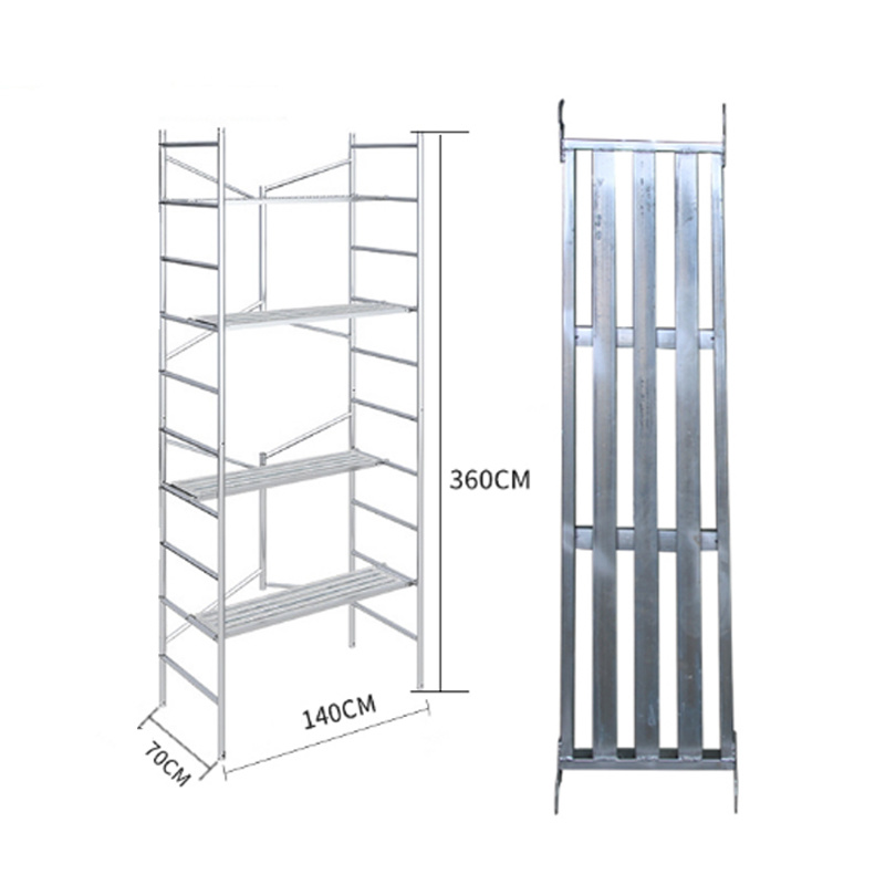 3.6-Meter Square Tube Pedal Without Wheels